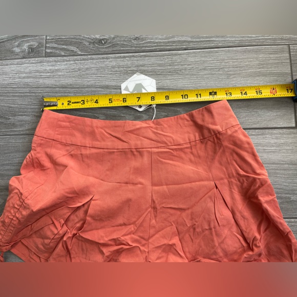 Boho Women’s Coral High Waisted Shorts with Tassel Detail, Size Small, NWT!••• - Picture 7 of 8